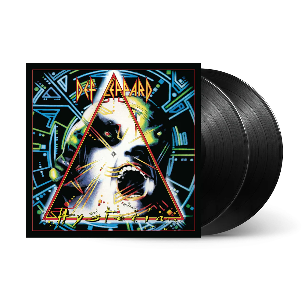 DOS VINILOS - DEF LEPPARD - HYSTERIA - IMPORTADO