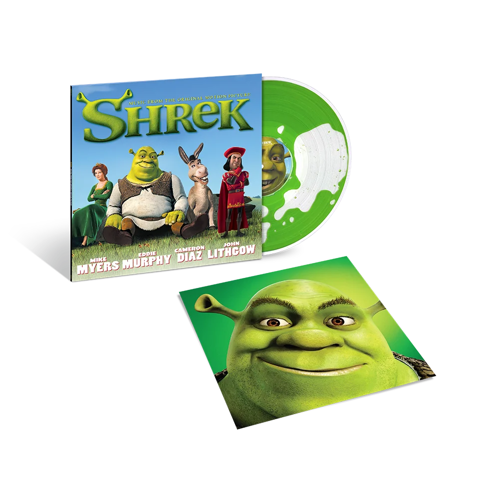 Shrek - Música de la Película Original (Edición Limitada del 25.º Aniversario en Vinilo Relleno de Líquido Verde "Swamp Juice") - Importado