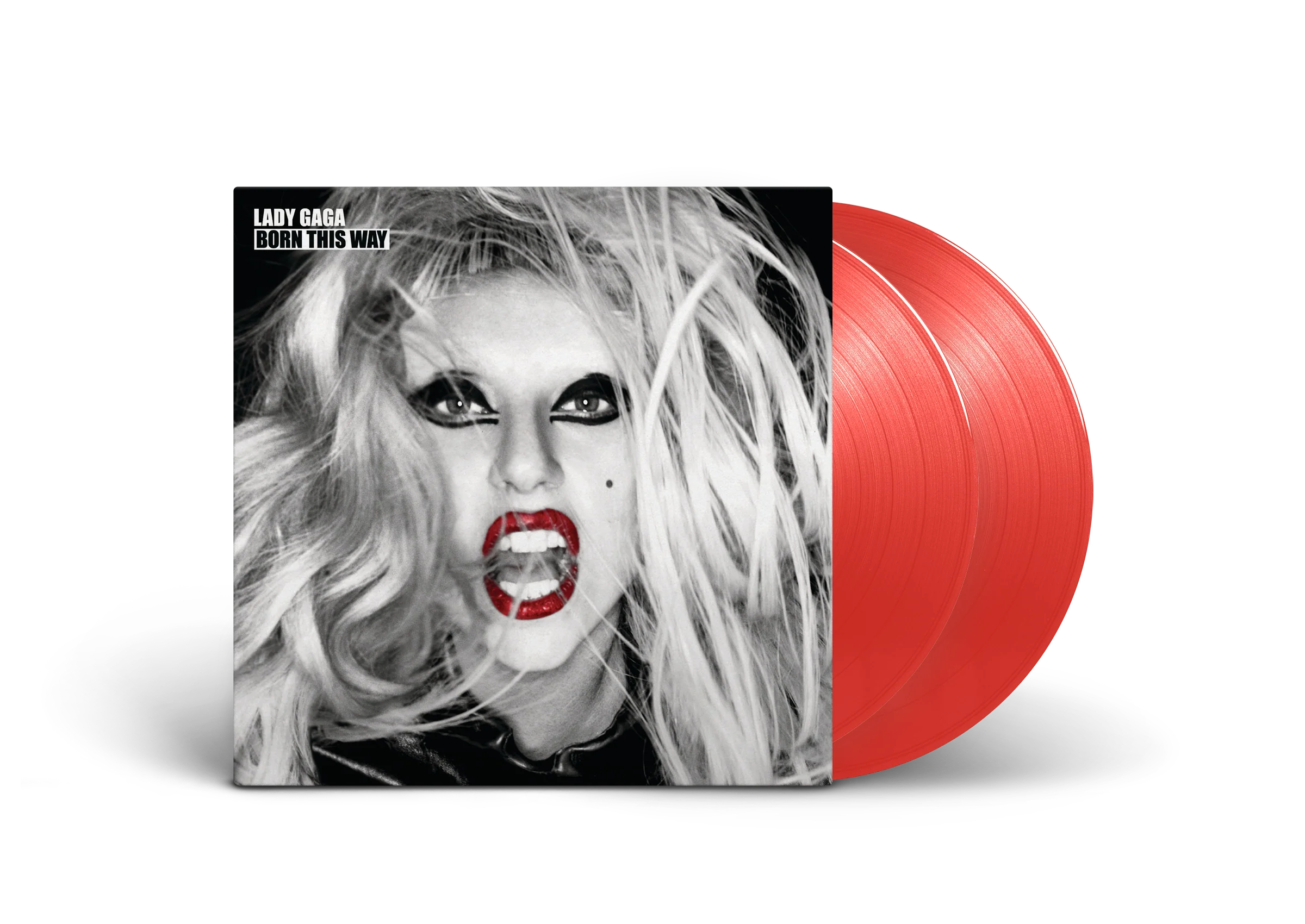 Born This Way: Rojo Exclusivo Vinilo 2LP - Importado