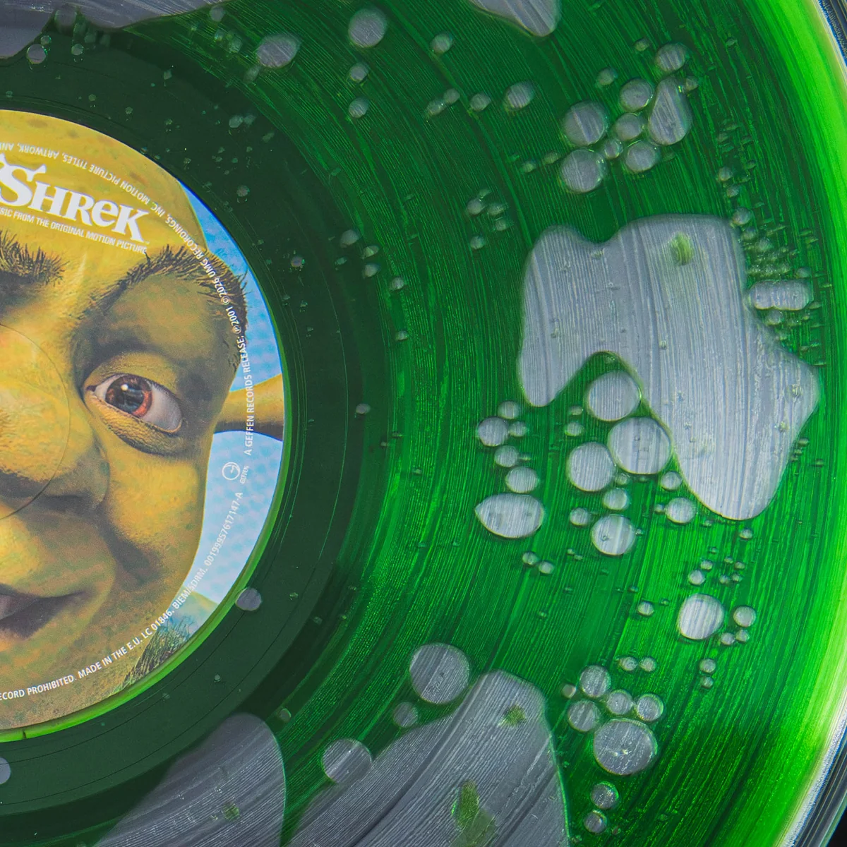 Shrek - Música de la Película Original (Edición Limitada del 25.º Aniversario en Vinilo Relleno de Líquido Verde "Swamp Juice") - Importado