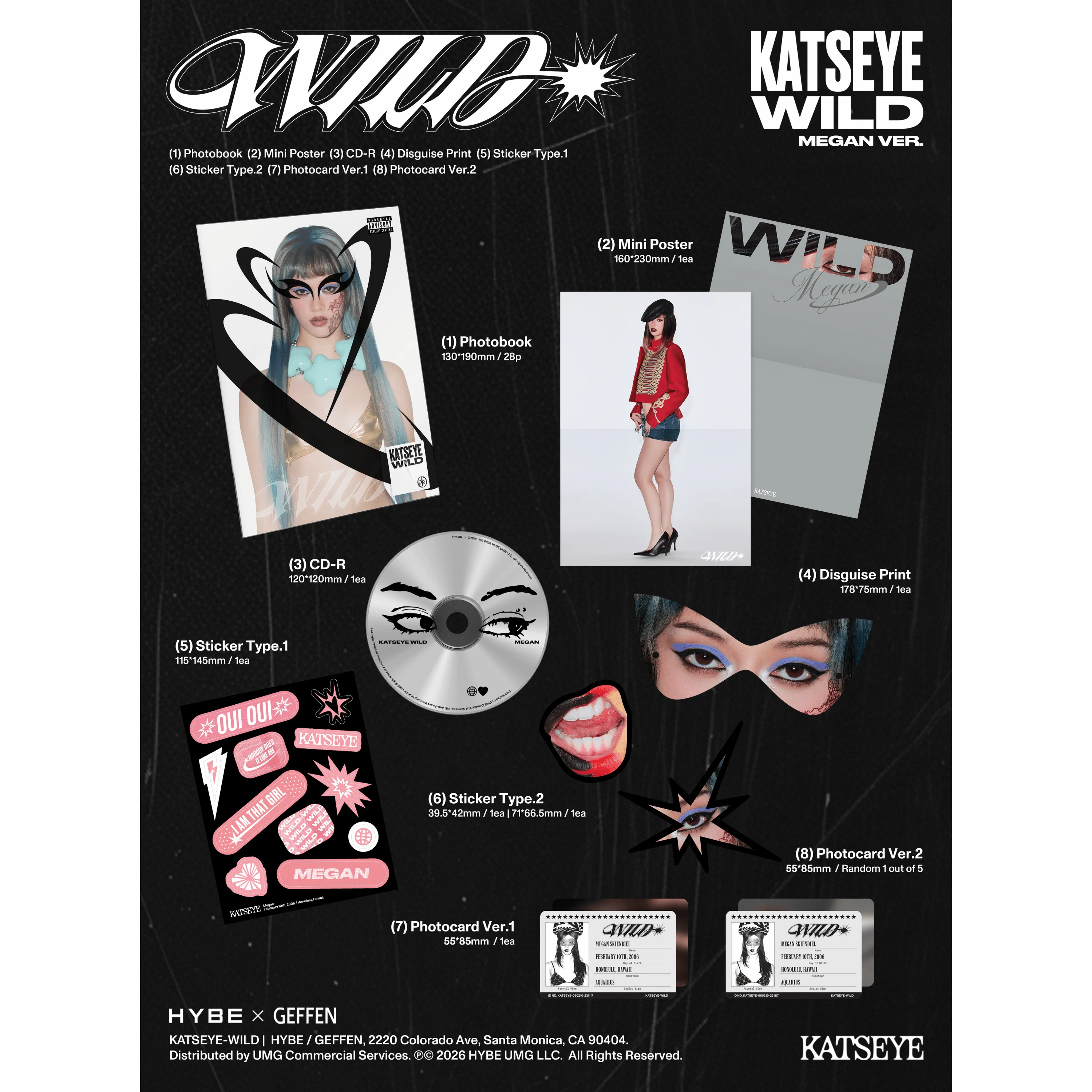WILD (Megan ver.) - Importado