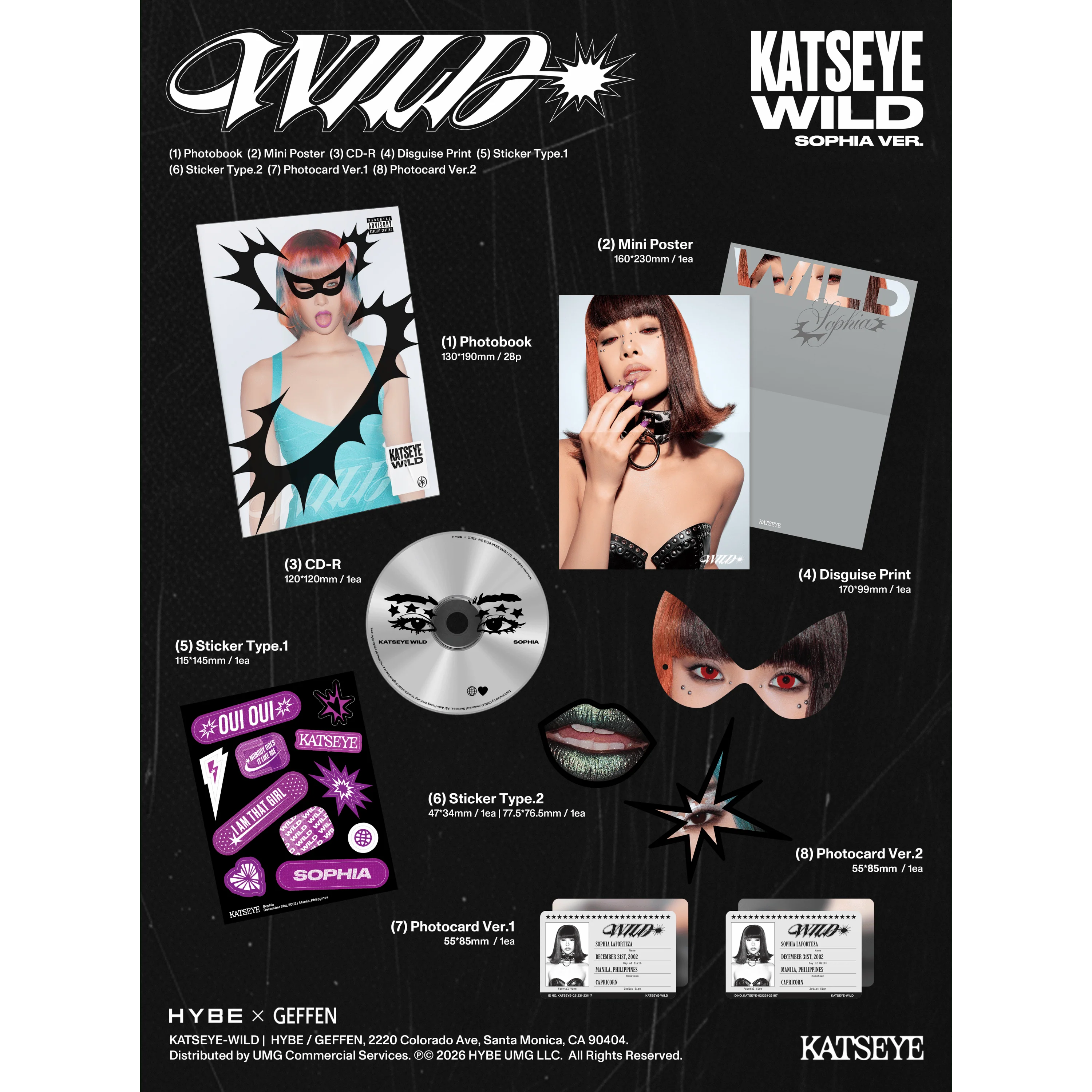 WILD (Sophia ver.) - Importado