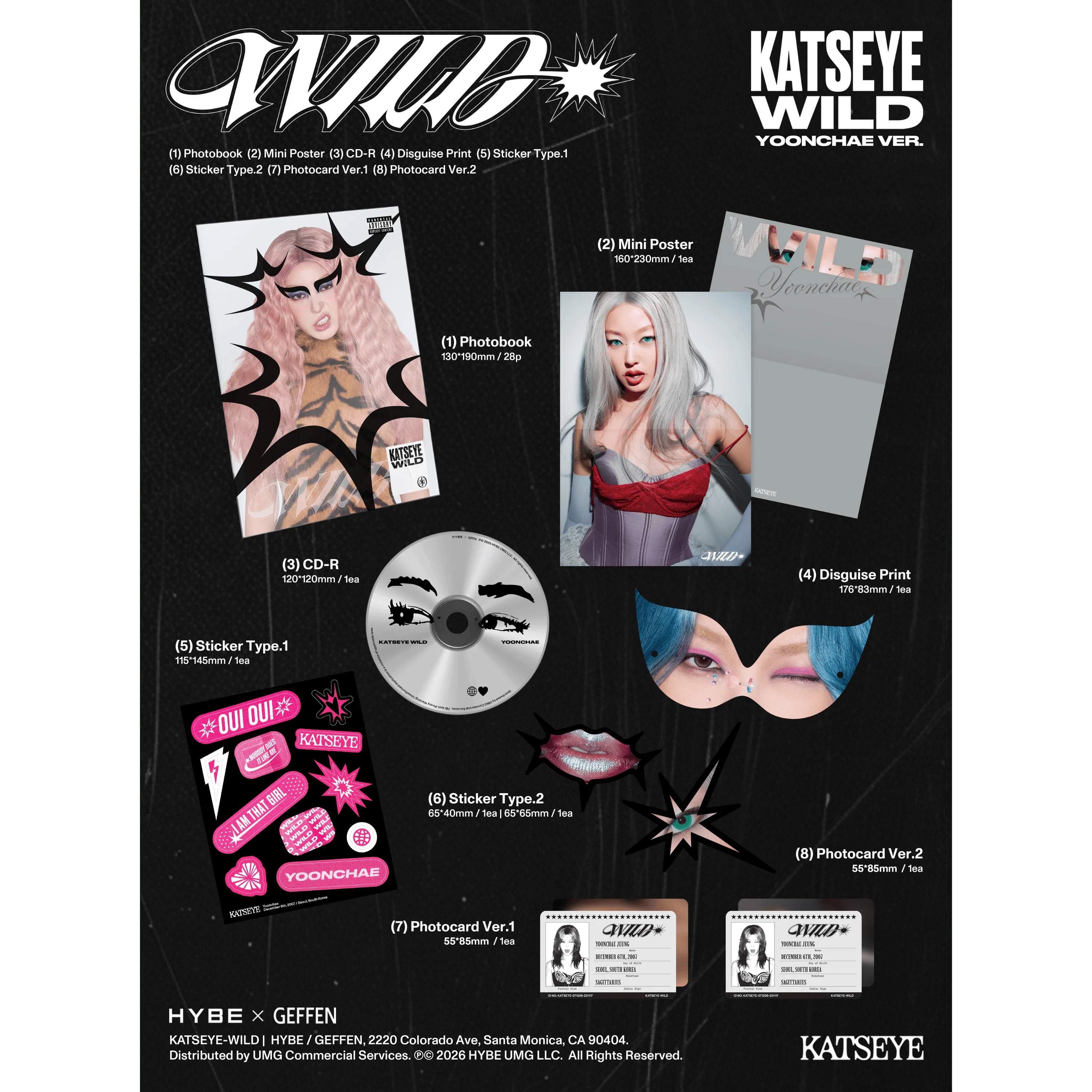 WILD (Yoonchae ver.) - Importado