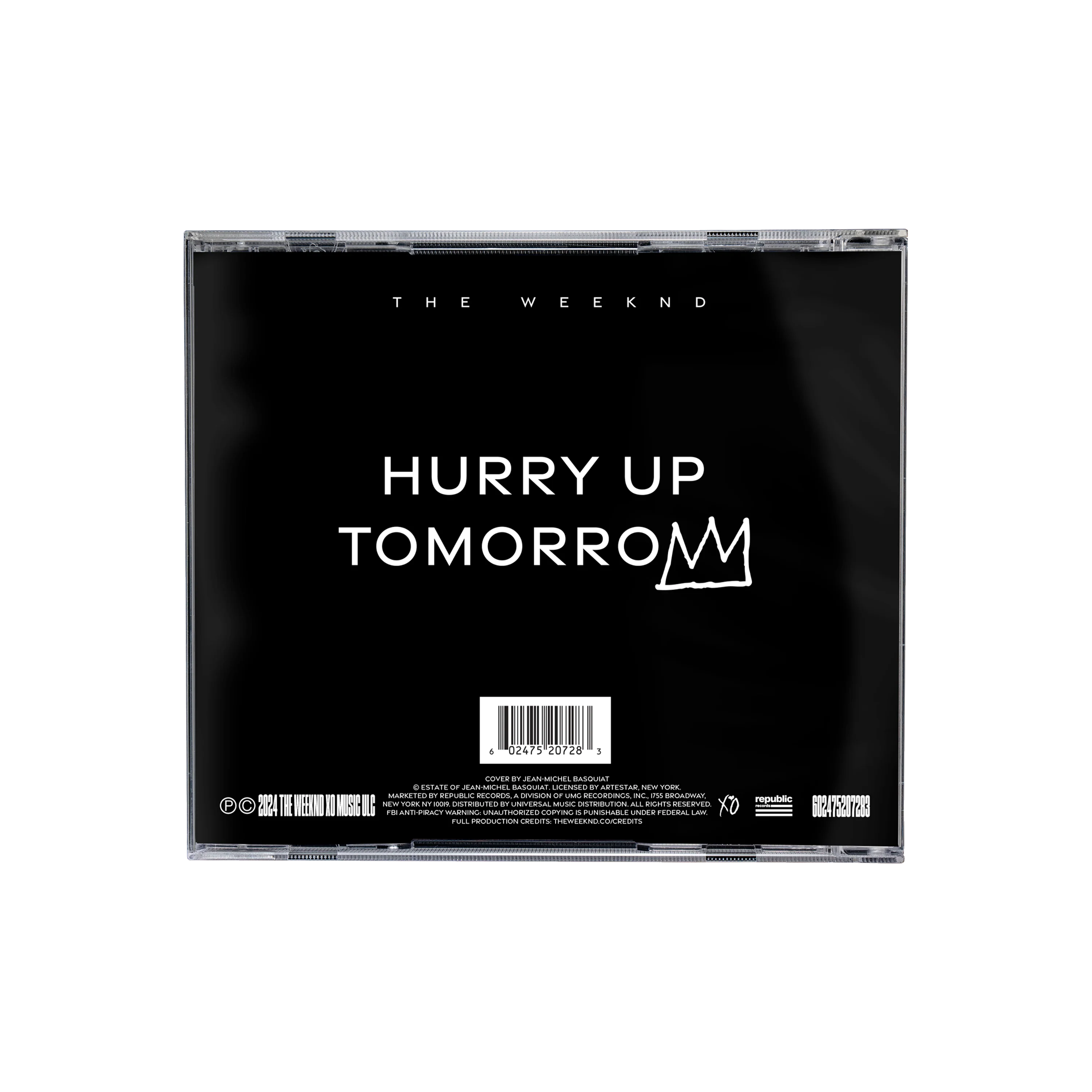 The Weeknd x Basquiat 'Hurry Up Tomorrow' Collector's Edition - Importado