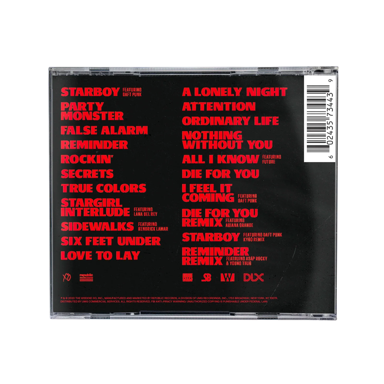 Starboy: Deluxe CD - Importado