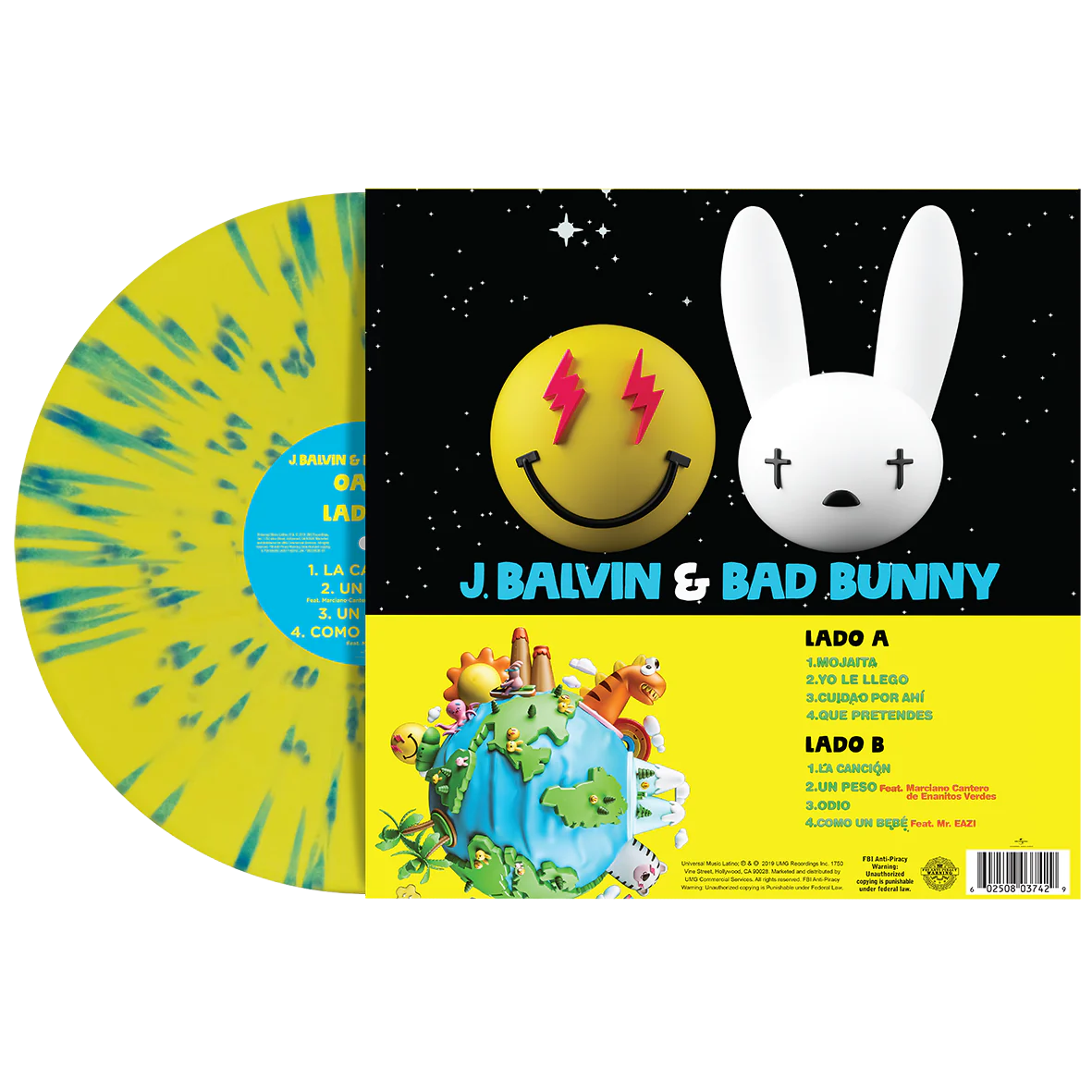 Oasis 1LP Edición Limitada Vinilo Splatter - Importado