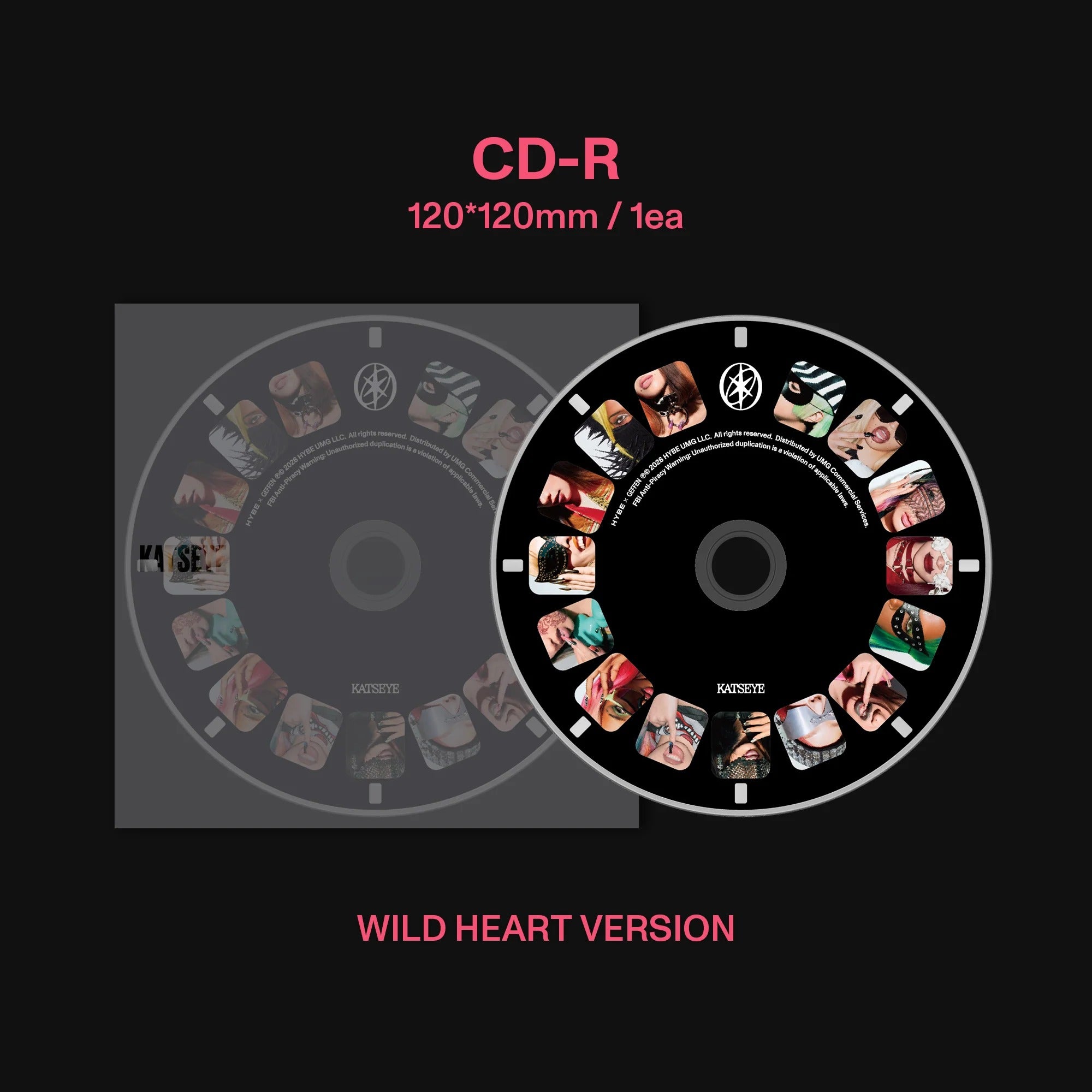 WILD - Wild Heart ver. - Oficial Exclusivo Tienda CD - Importado