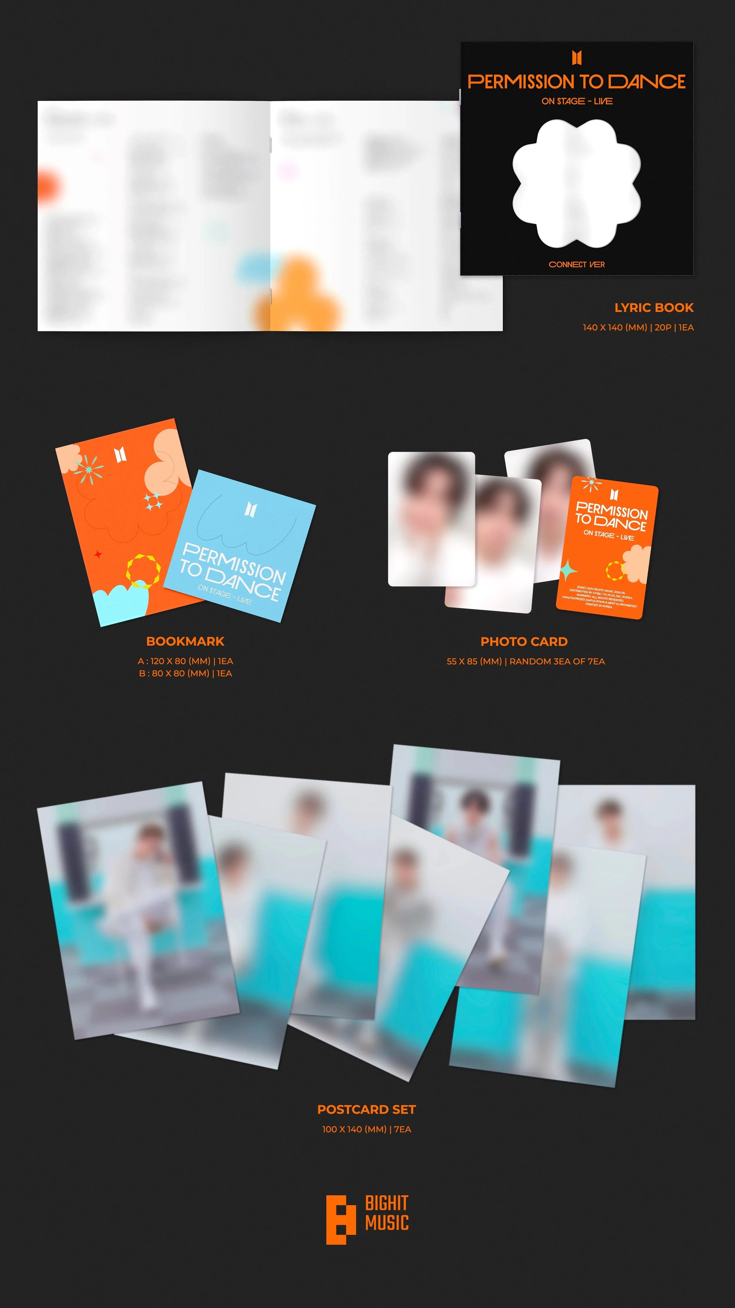 PERMISSION TO DANCE ON STAGE - LIVE (Connect ver.)- Importado