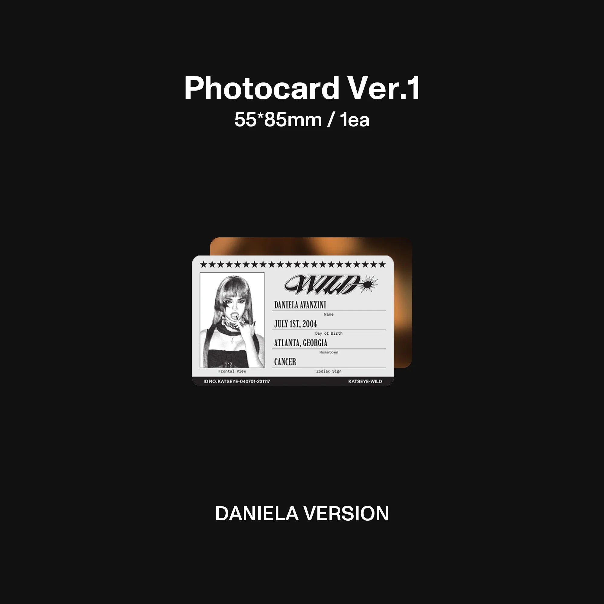 WILD (Daniela ver.) - Importado