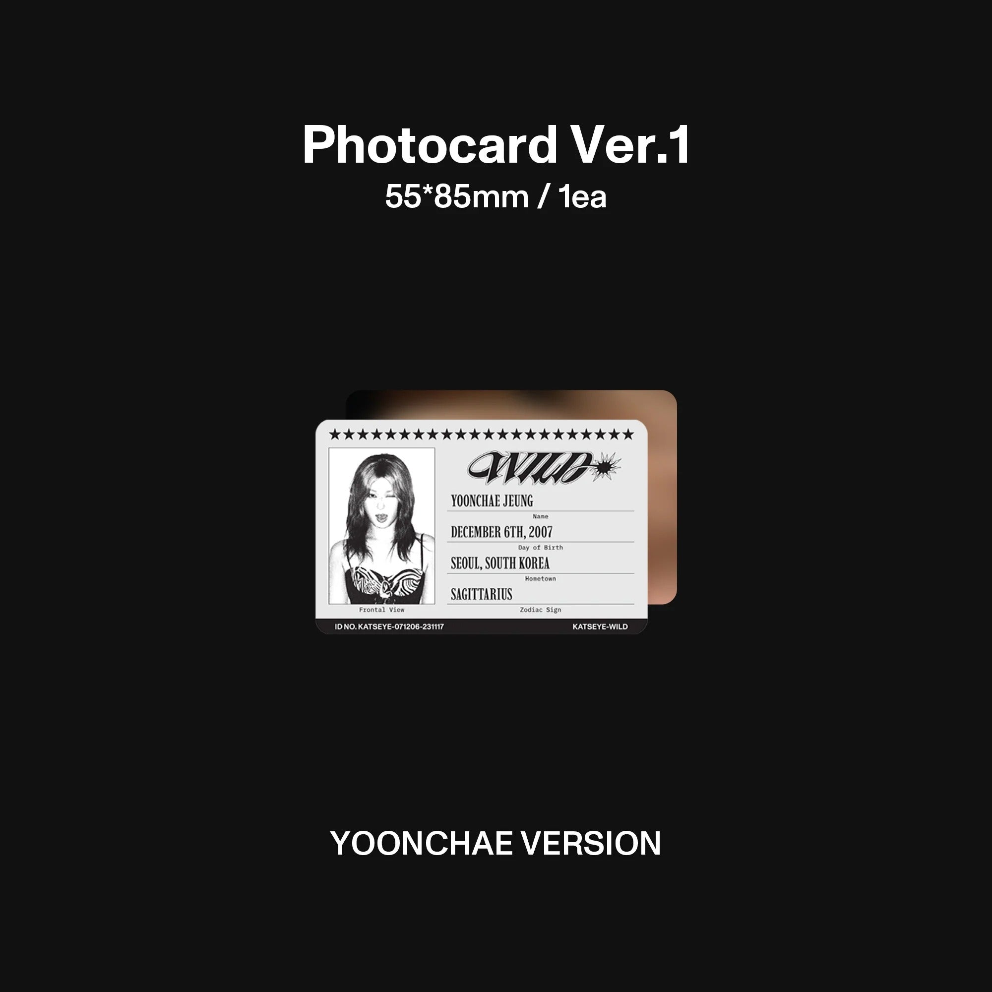 WILD (Yoonchae ver.) - Importado