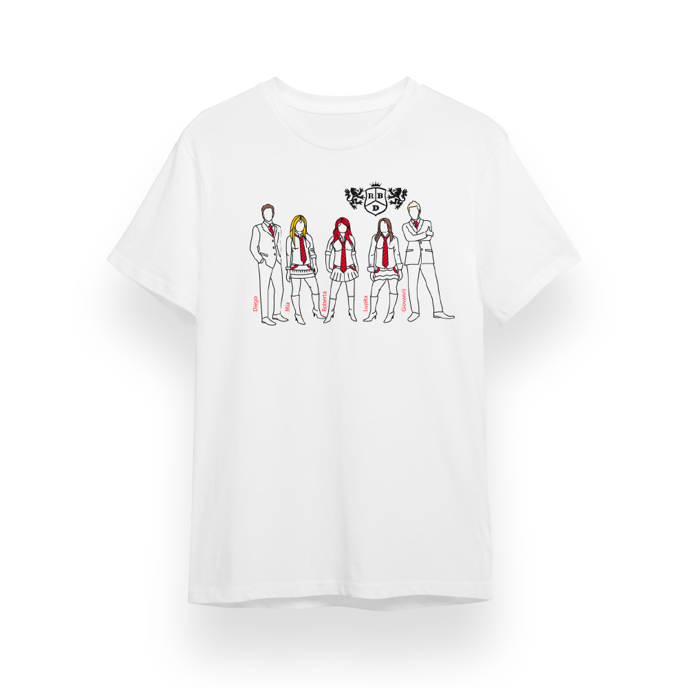 Siluetas (Camiseta Blanca)