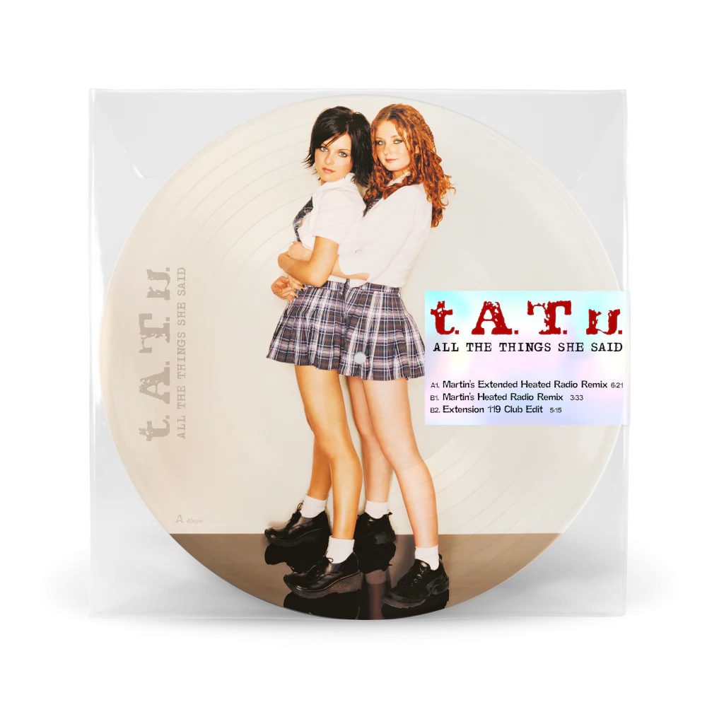 All The Things She Said 12" Vinilo Picture Disc - Importado