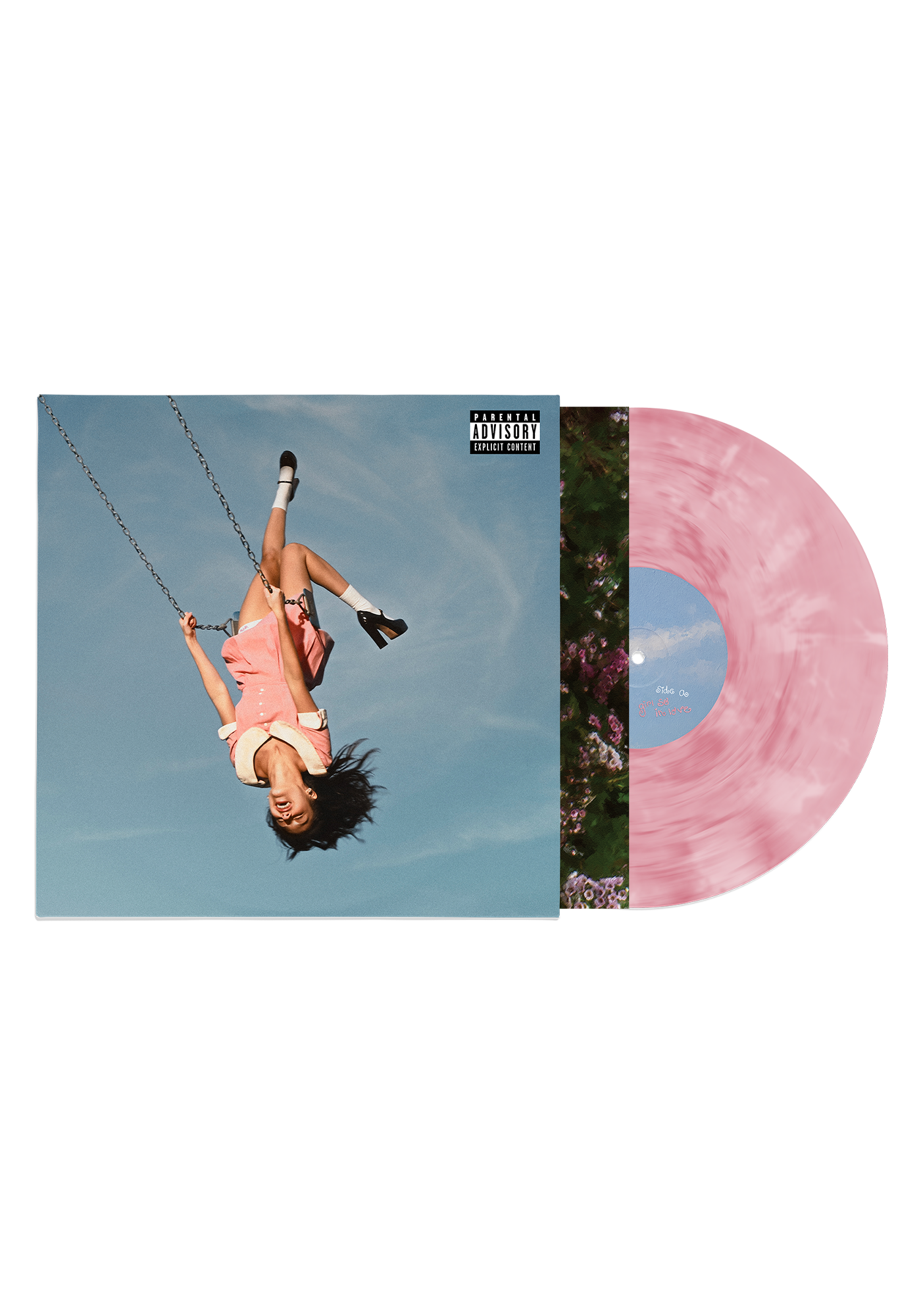 you seem pretty sad for a girl so in love - exclusivo apple music 'feminine intuition' portada lenticular vinilo rosado - Importado