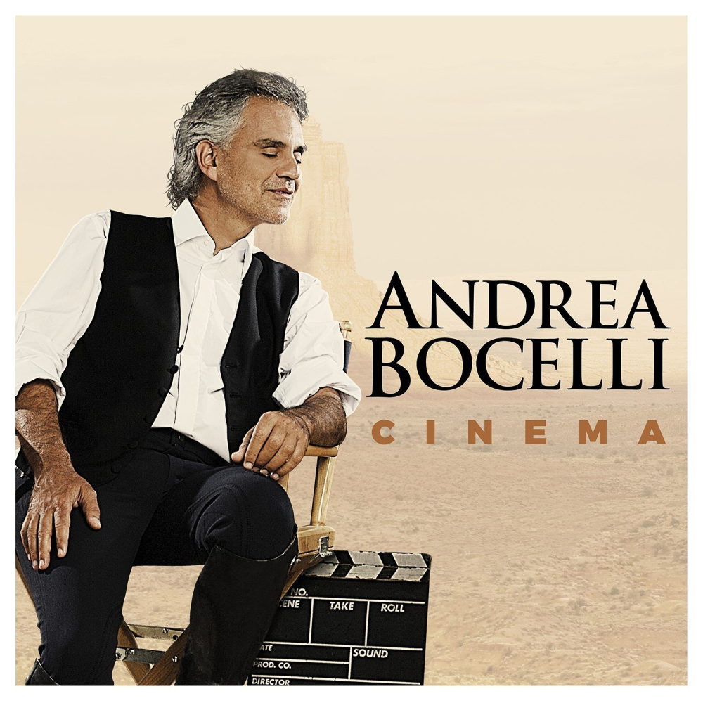 DOS VINILOS - ANDREA BOCELLI - CINEMA  - IMPORTADO