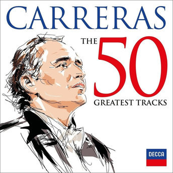 DOS CD's - JOSÉ CARRERAS - CARRERAS: THE 50 GREATEST TRACKS - IMPORTADO
