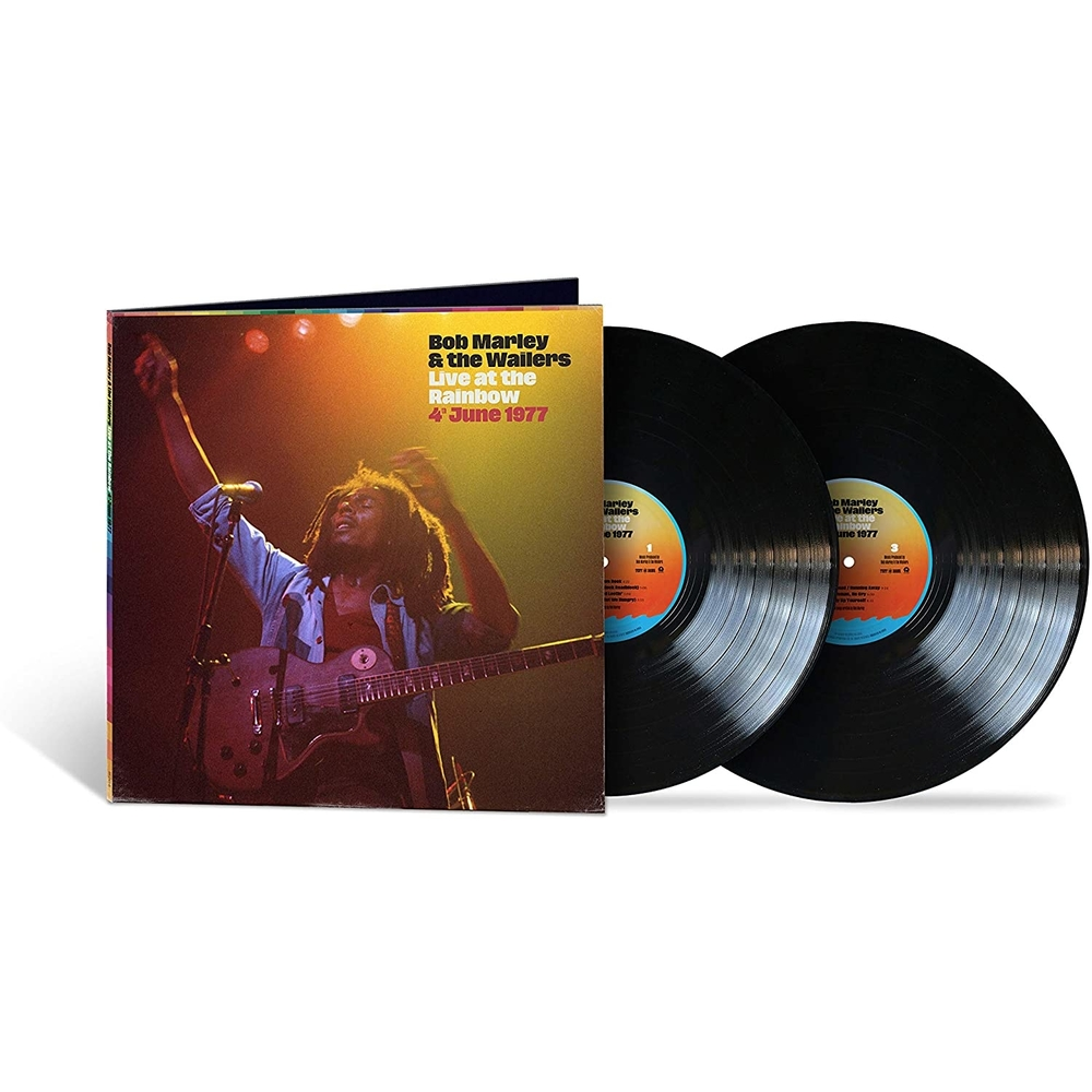 DOS VINILOS - BOB MARLEY - LIVE AT THE RAINBOW - IMPORTADO