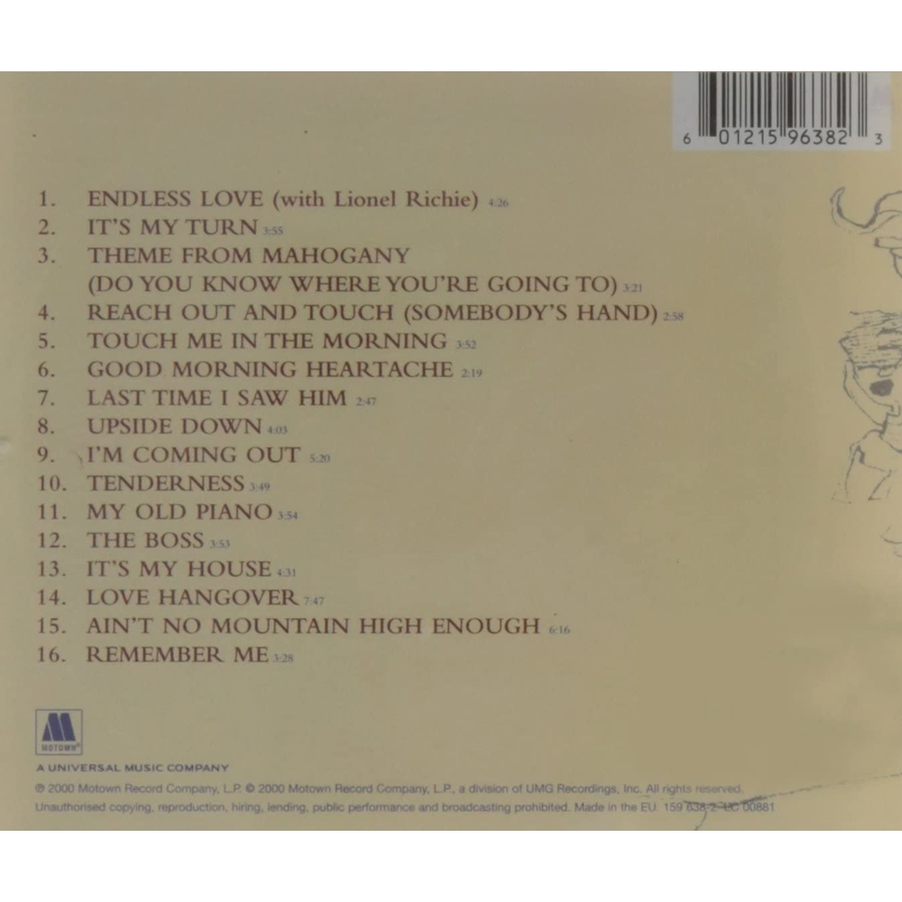 CD - DIANA ROSS - ALL THE GREAT HITS - IMPORTADO
