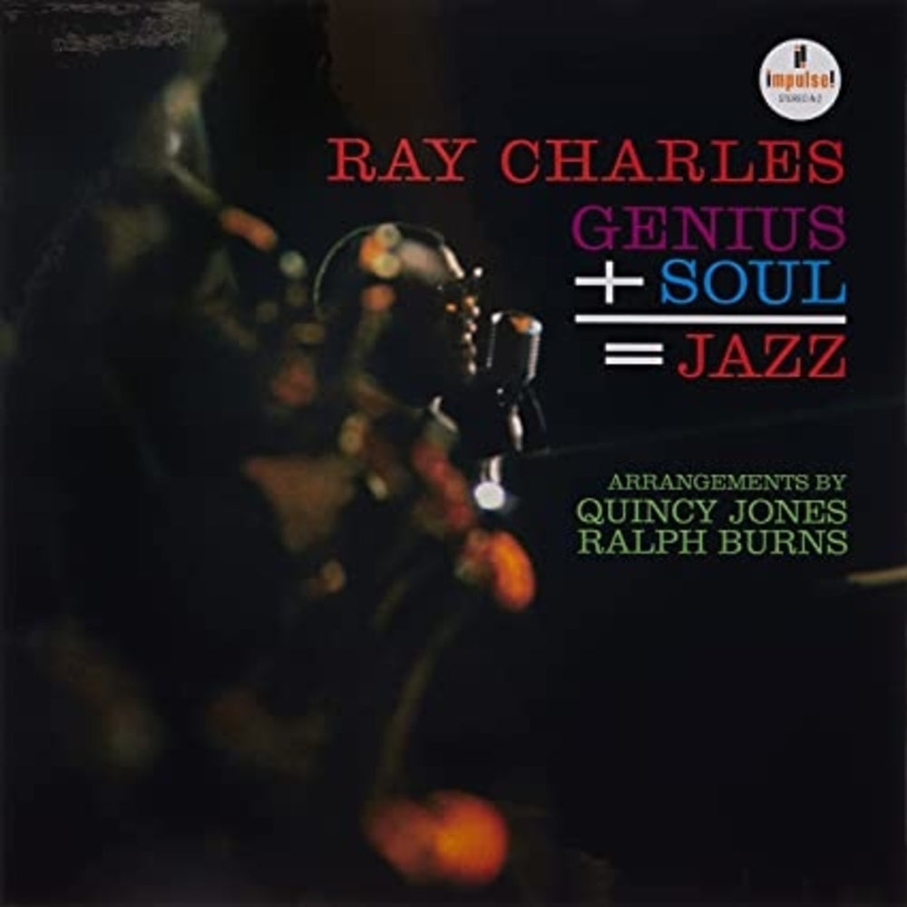 VINILO - RAY CHARLES - GENIUS + SOUL= JAZZ  - IMPORTADO