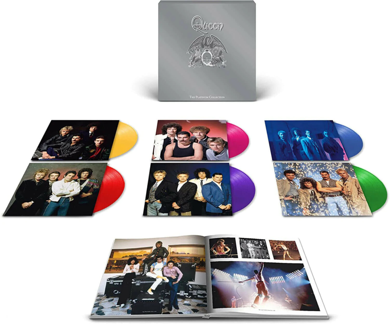 BOX SET - QUEEN - PLATINUM COLLECTION 6LP - IMPORTADO