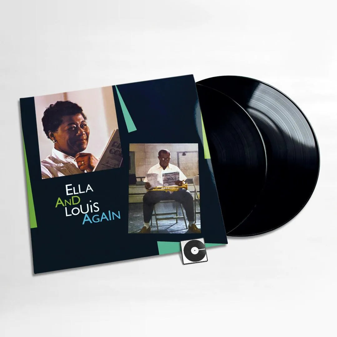 DOS VINILOS - VARIOS ARTISTAS - ELLA & LOUIS AGAIN - IMPORTADO