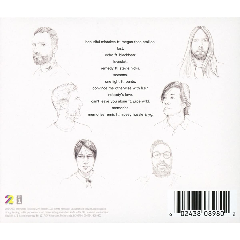 CD - MAROON 5 - JORDI - IMPORTADO