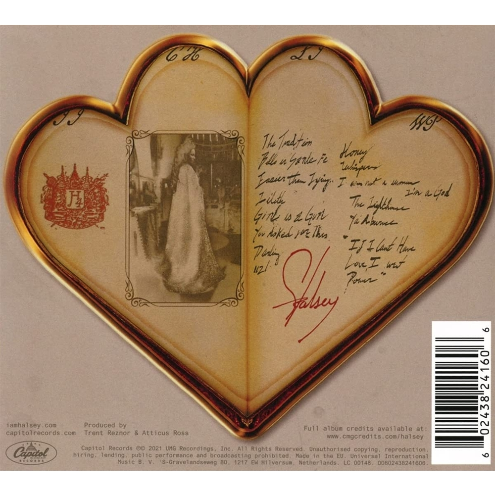CD - HALSEY - IF I CAN'T HAVE LOVE, I WANT POWER - IMPORTADO
