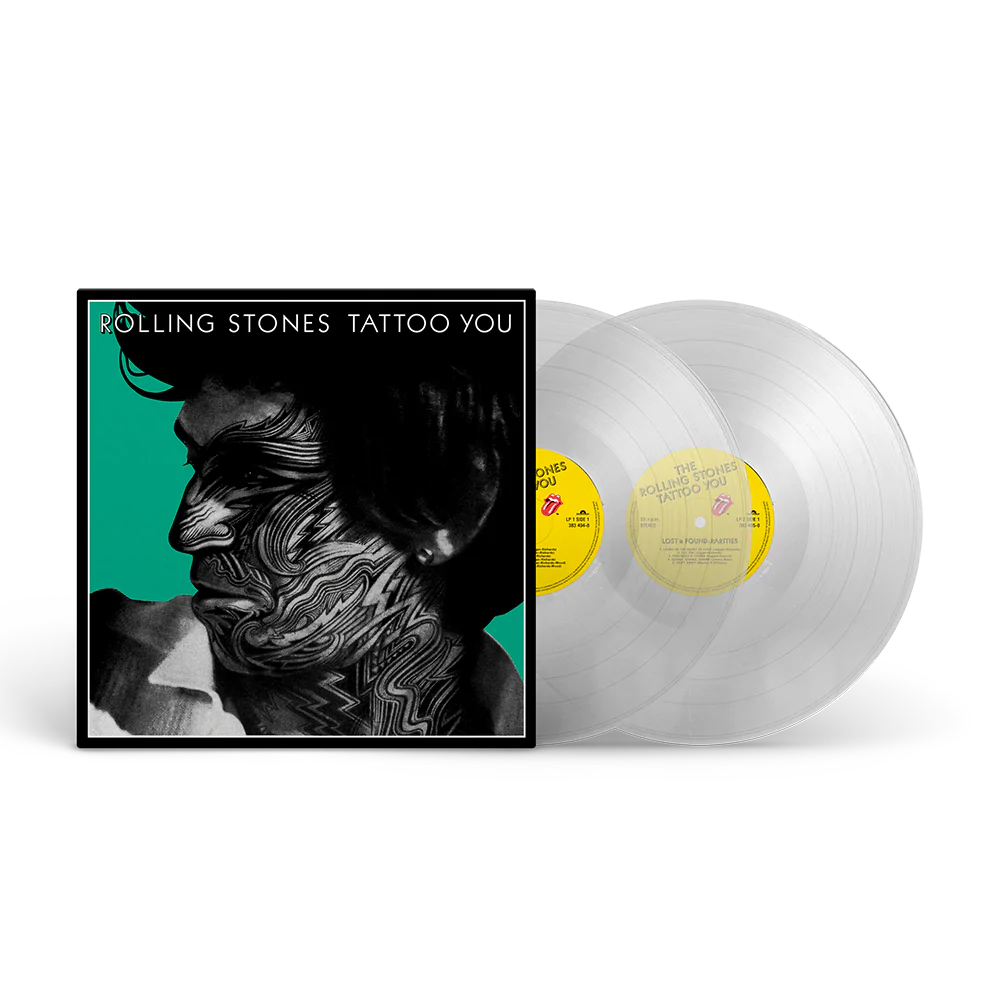 DOS VINILOS - THE ROLLING STONES - TATTOO YOU (VERSIÓN D2C DELUXE TRANSPARENTE) - IMPORTADO