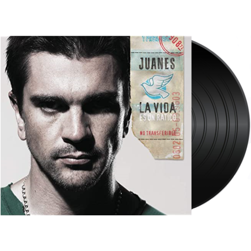 DOS VINILOS - JUANES - LA VIDA ES UN RATICO - IMPORTADO