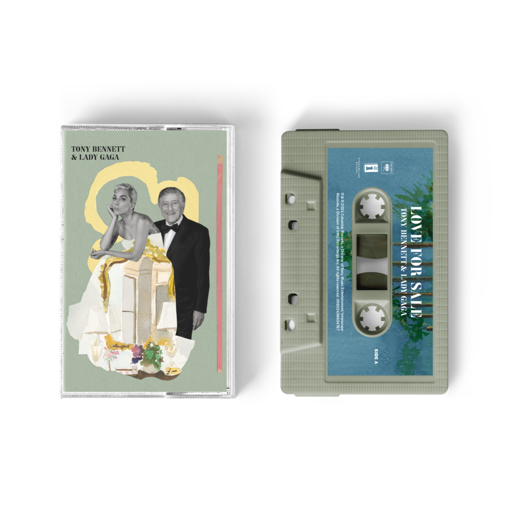 CASSETTE  - TONY BENNETT, LADY GAGA - LOVE FOR SALE - IMPORTADO