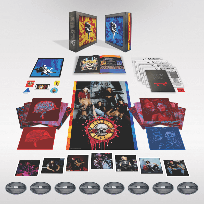 USE YOUR ILLUSION: SUPER DELUXE 7CD + BLU RAY BOX SET - IMPORTADO