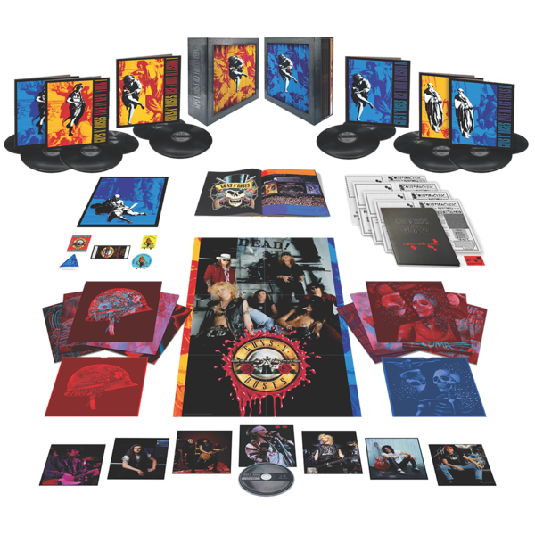 USE YOUR ILLUSION: SUPER DELUXE 12LP + BLU-RAY BOX SET - IMPORTADO