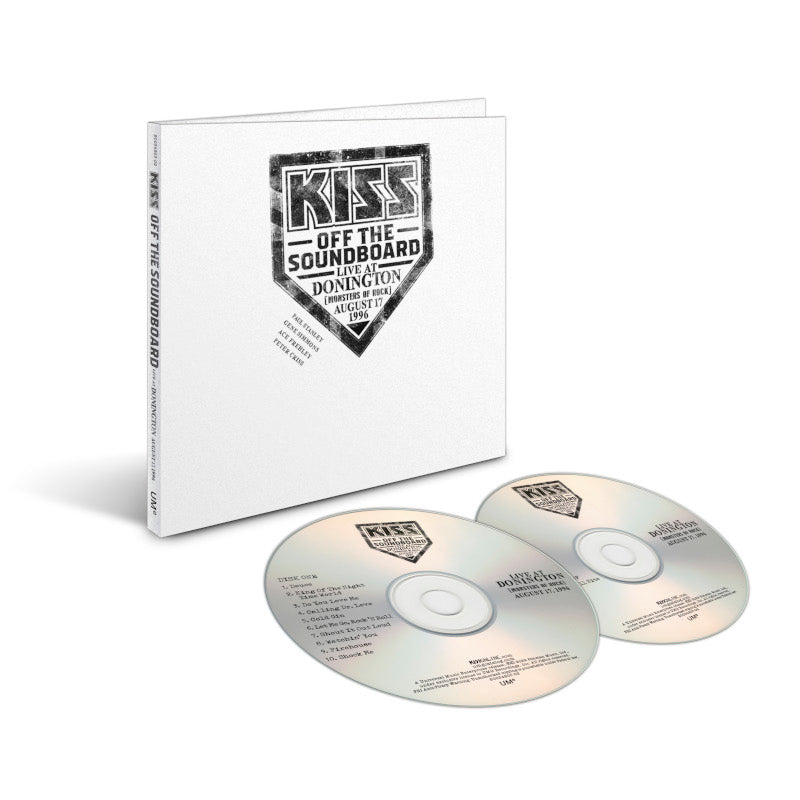 DOS CD - KISS - OFF THE SOUNDBOARD: LIVE IN DONINGTON - IMPORTADO