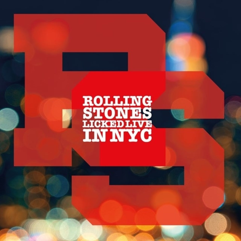 TRES VINILOS - THE ROLLING STONES - LICKED LIVE IN NYC - IMPORTADO