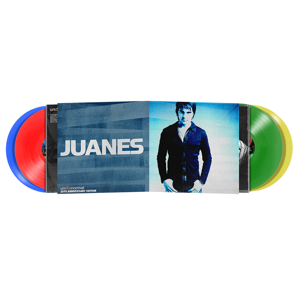 Un Día Normal 4LP Vinilo Exclusivo - 20 Aniversario Remasterizado - Importado
