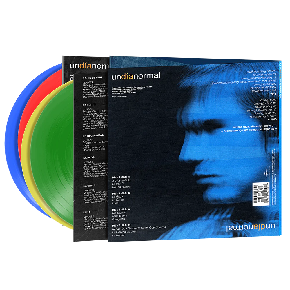 Un Día Normal 4LP Vinilo Exclusivo - 20 Aniversario Remasterizado - Importado