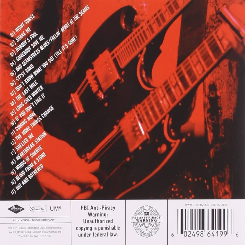 CD - CINDERELLA - ROCKED, WIRED & BLUESED: THE GREATEST HITS - IMPORTADO