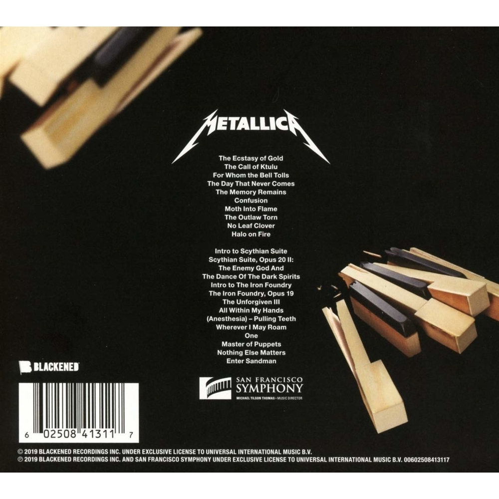 DOS CD's - METALLICA - S&M2 - IMPORTADO