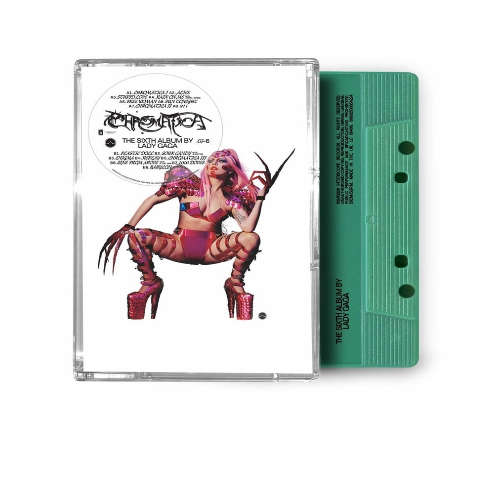 CASSETTE - LADY GAGA - CHROMATICA - IMPORTADO
