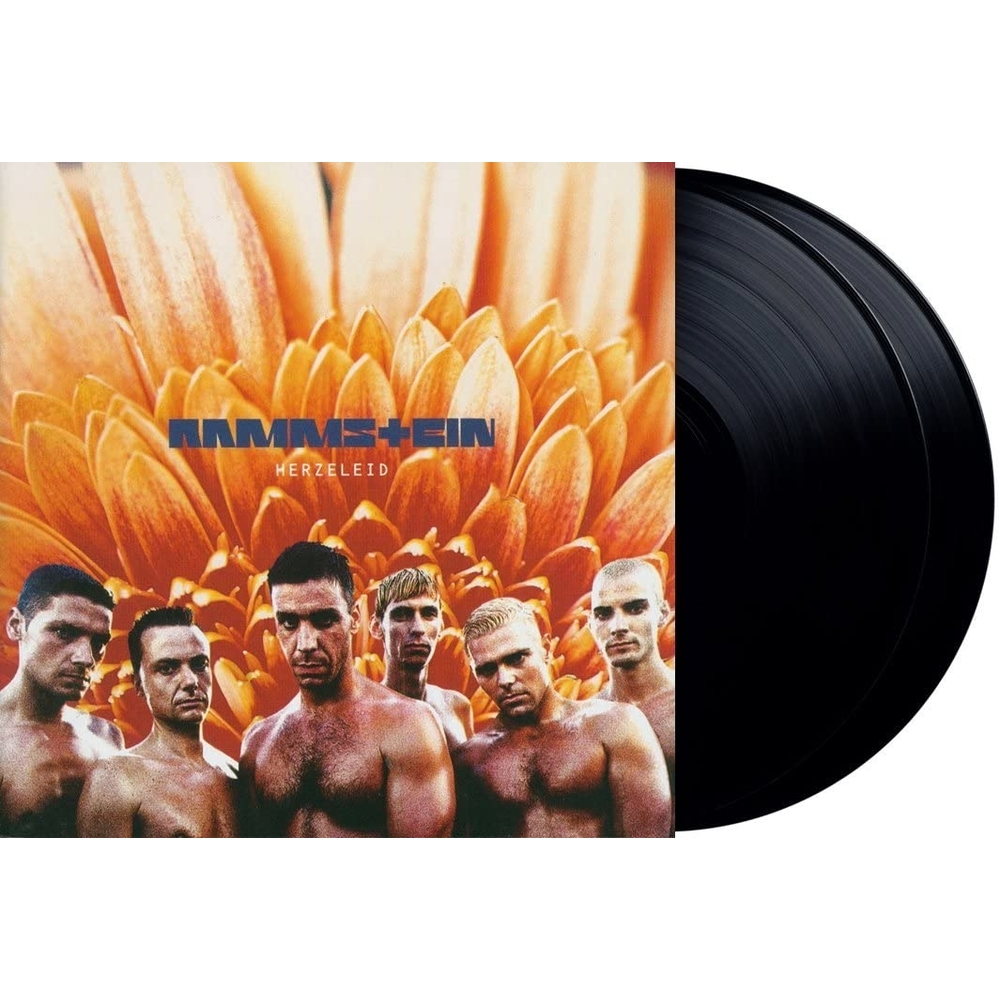 DOS VINILOS - RAMMSTEIN - HERZELEID - IMPORTADO