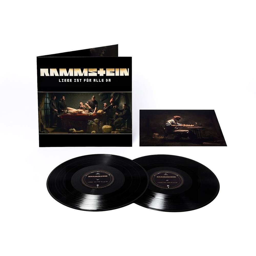 DOS VINILOS - RAMMSTEIN - LIEBE IST FÜR ALLE DA - IMPORTADO