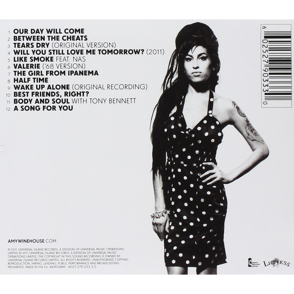 CD - AMY WINEHOUSE - LIONESS - HIDDEN TREASURES - IMPORTADO