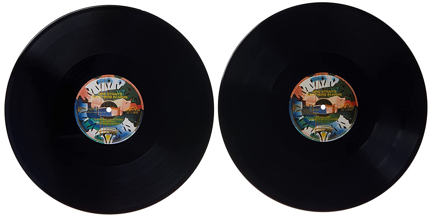 DOS VINILOS - DIRE STRAITS - BROTHERS IN ARMS - IMPORTADO