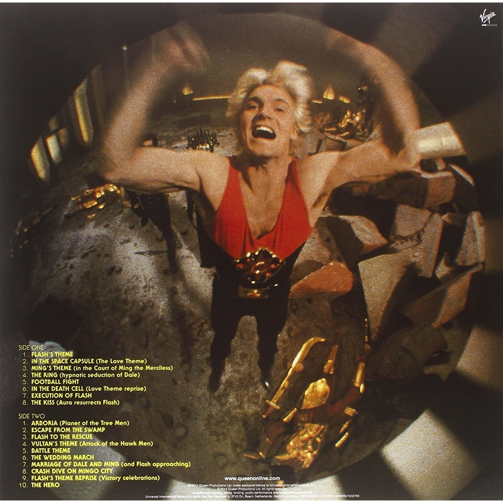 VINILO - QUEEN - FLASH GORDON - IMPORTADO