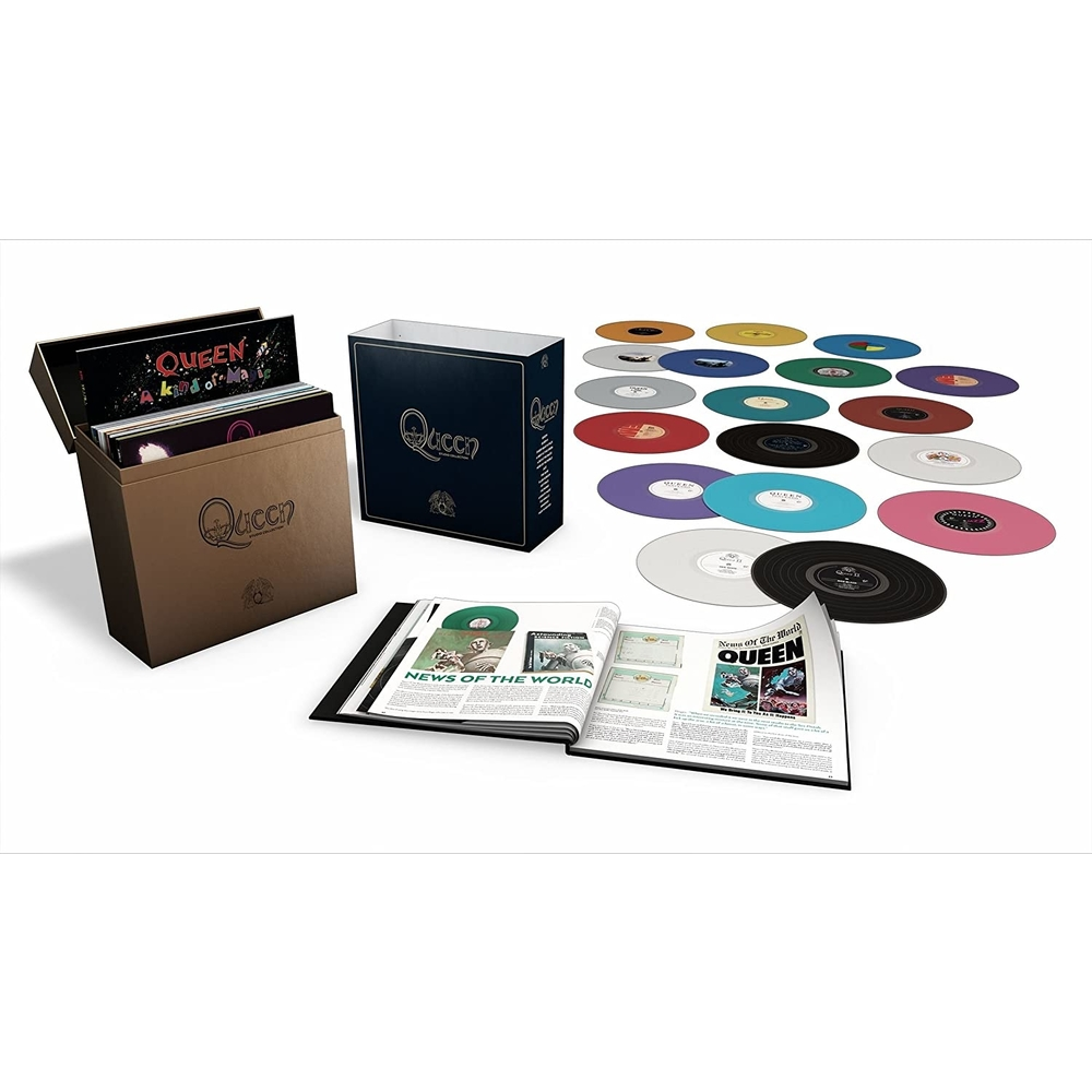 BOX SET - QUEEN - COMPLETE STUDIO ALBUM VINYL COLLECTION - IMPORTADO