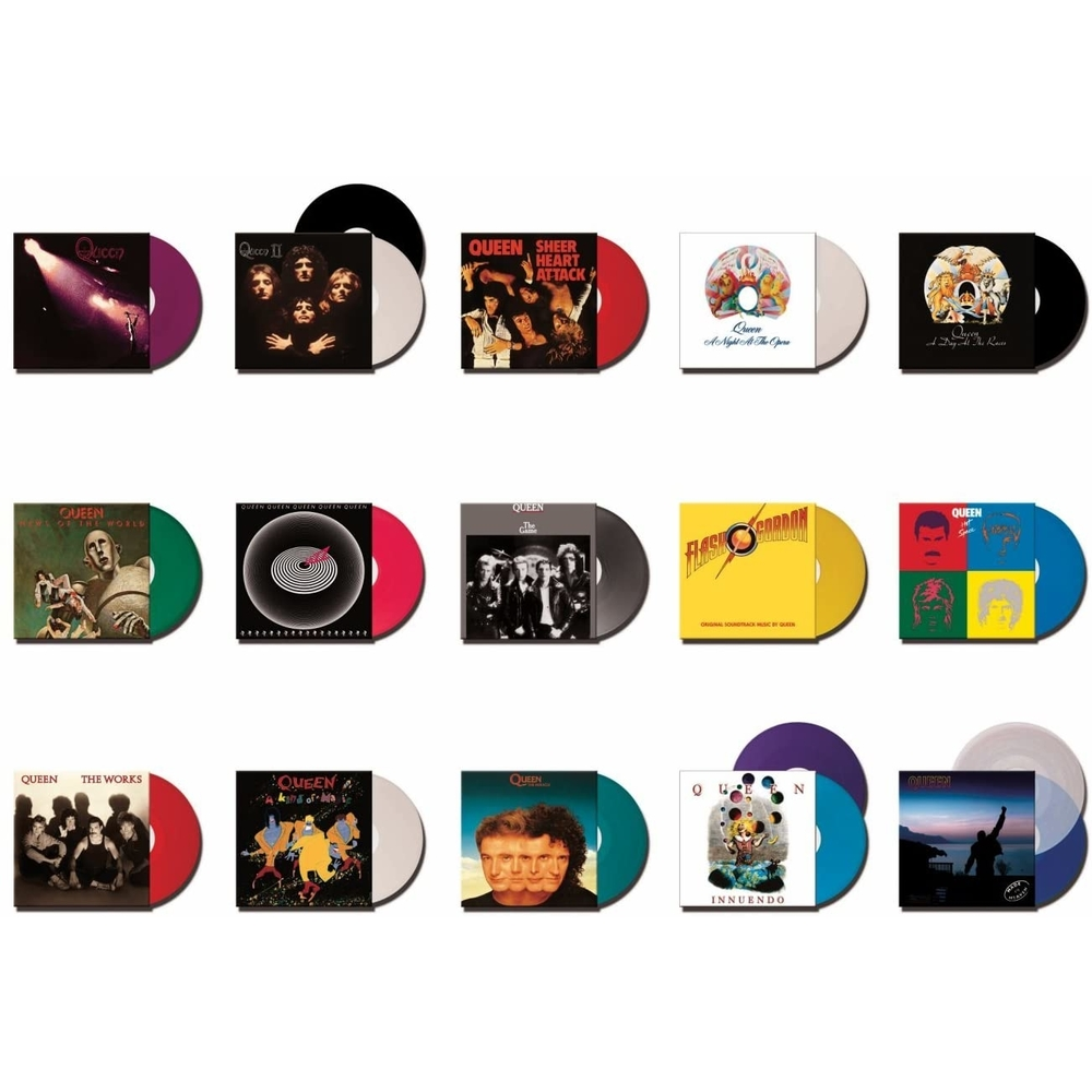 BOX SET - QUEEN - COMPLETE STUDIO ALBUM VINYL COLLECTION - IMPORTADO