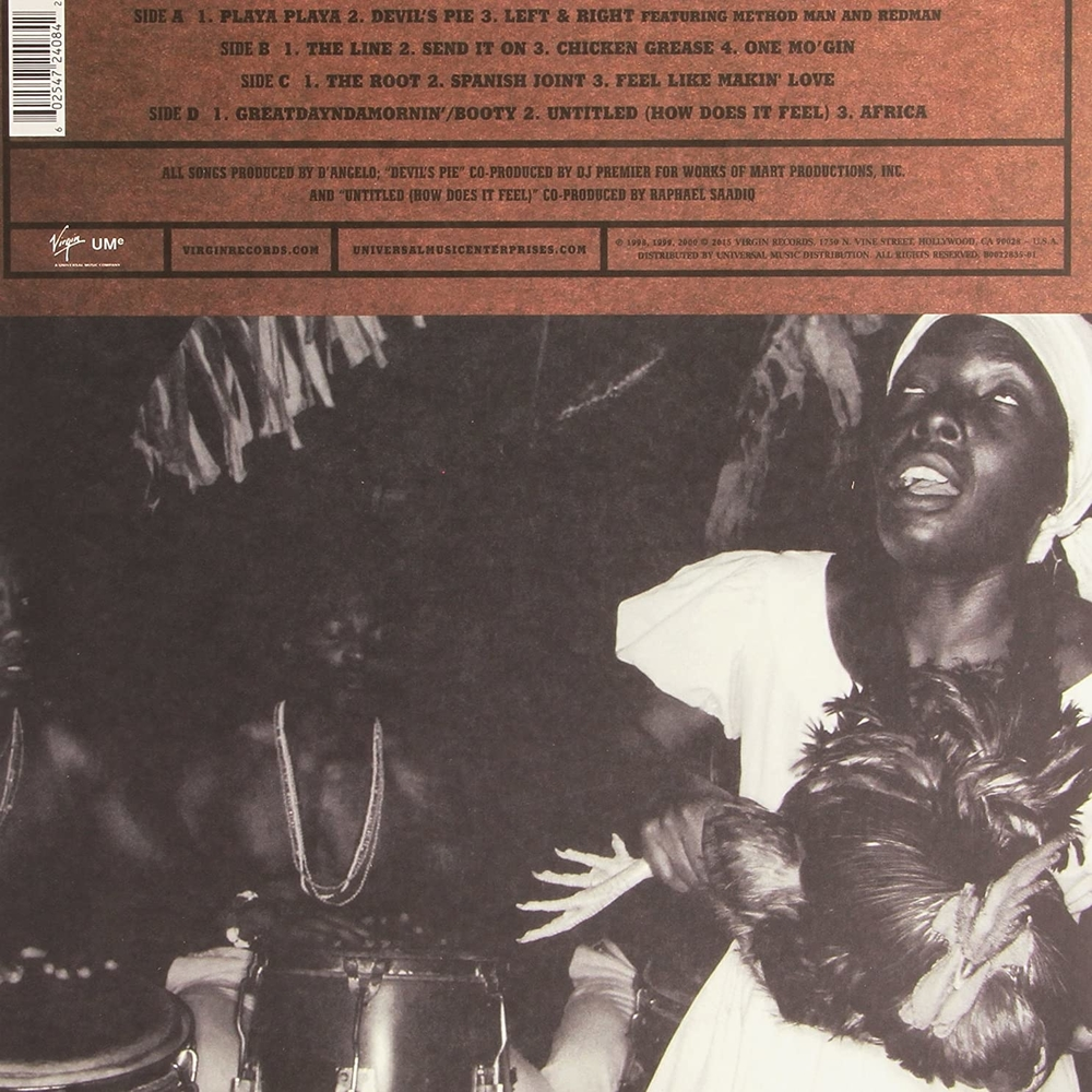 DOS VINILOS - D'ANGELO - VOODOO  IMPORTADO