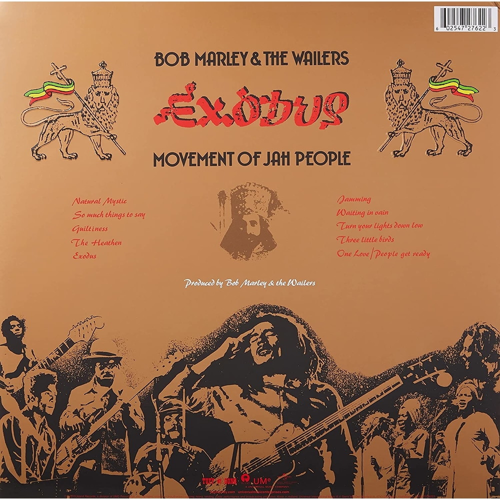 VINILO - BOB MARLEY & THE WAILERS - EXODUS - IMPORTADO