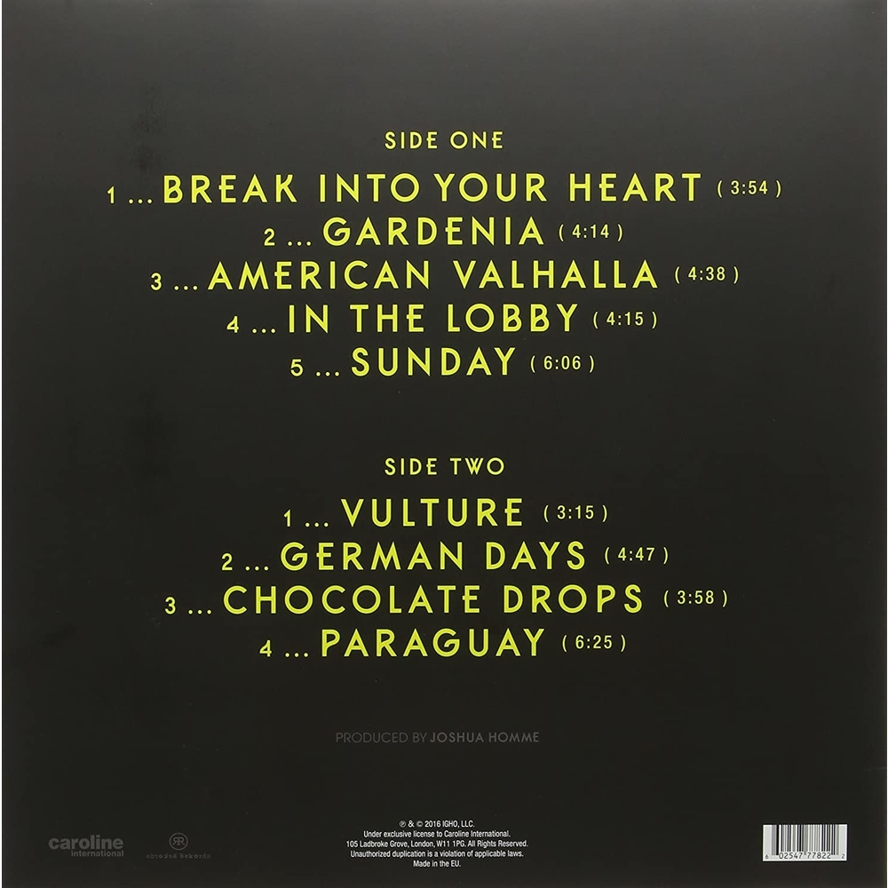 VINILO - IGGY POP - POST POP DEPRESSION - IMPORTADO