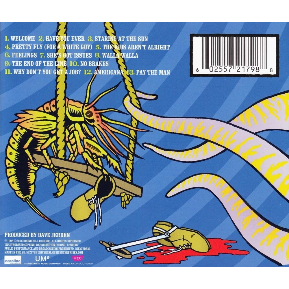 CD - THE OFFSPRING - AMERICANA - IMPORTADO