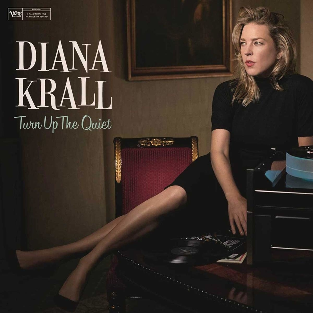 DOS VINILOS - DIANA KRALL - TURN UP THE QUIET - IMPORTADO